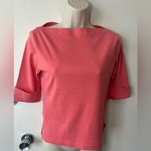 Ann Taylor Peach Pink Blouse size s